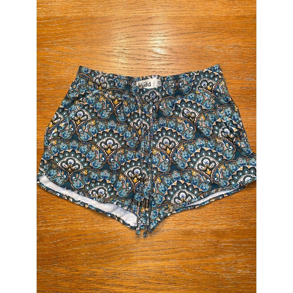 Mudd Womens Printed Shorts-XS